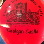 Printed balloons for Aoifes birthday